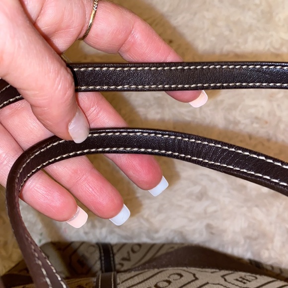 Authentic Coach Tote Handbag💜Lavender Lining - Picture 6 of 14